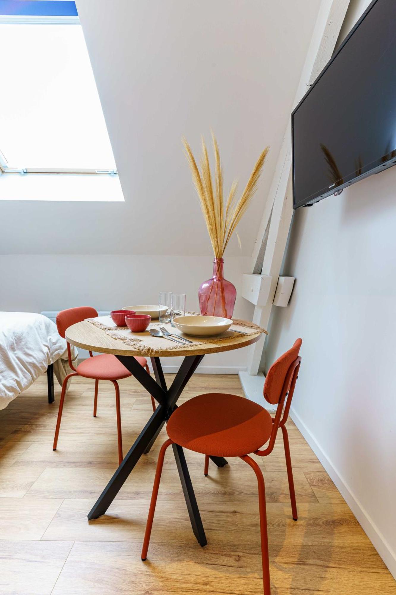Studio Seduisant 2Pers Wifi Gare Saint-Quentin  Luaran gambar