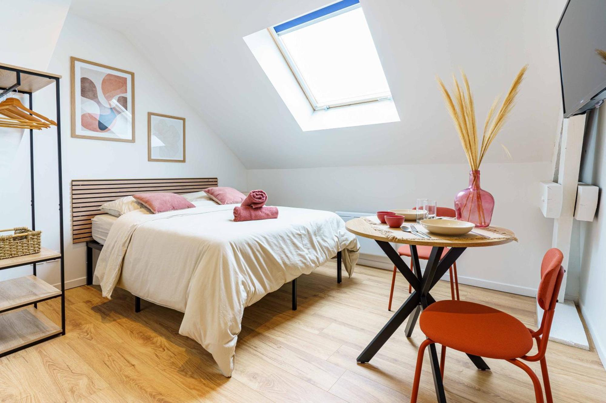 Studio Seduisant 2Pers Wifi Gare Saint-Quentin  Luaran gambar